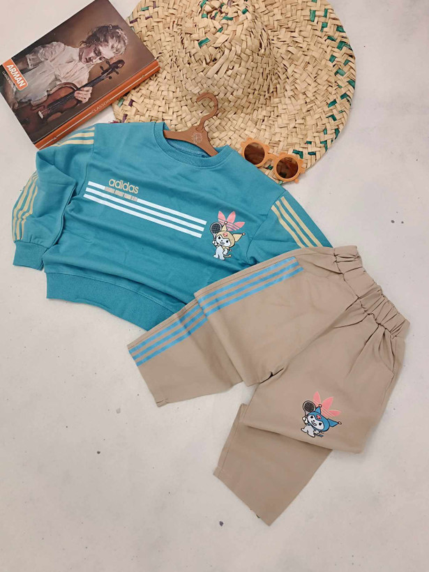 ست دورس و شلوار پسرانه مدل ادیداس